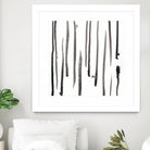 Monochrome Gestures IX by June Erica Vess on GIANT ART - black abstract