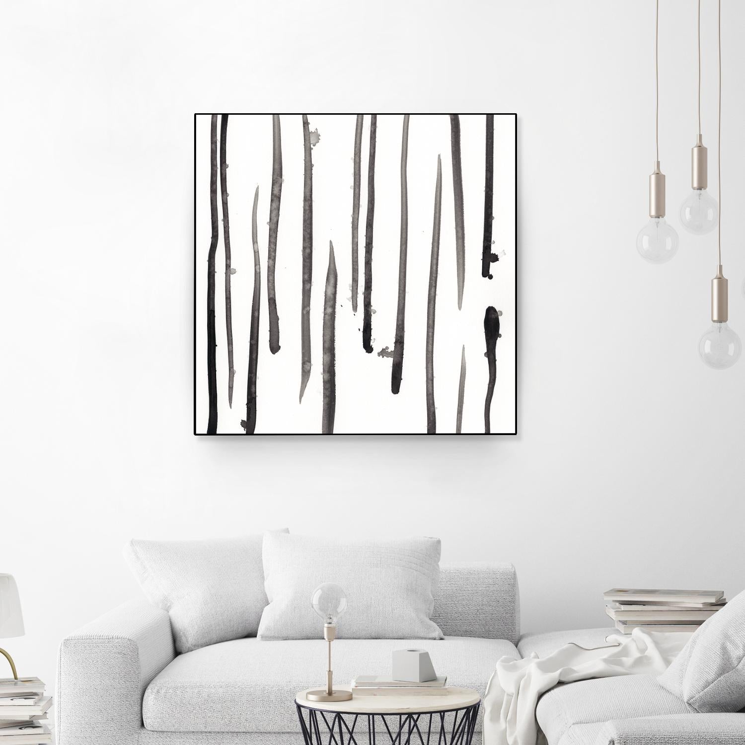 Monochrome Gestures IX by June Erica Vess on GIANT ART - black abstract