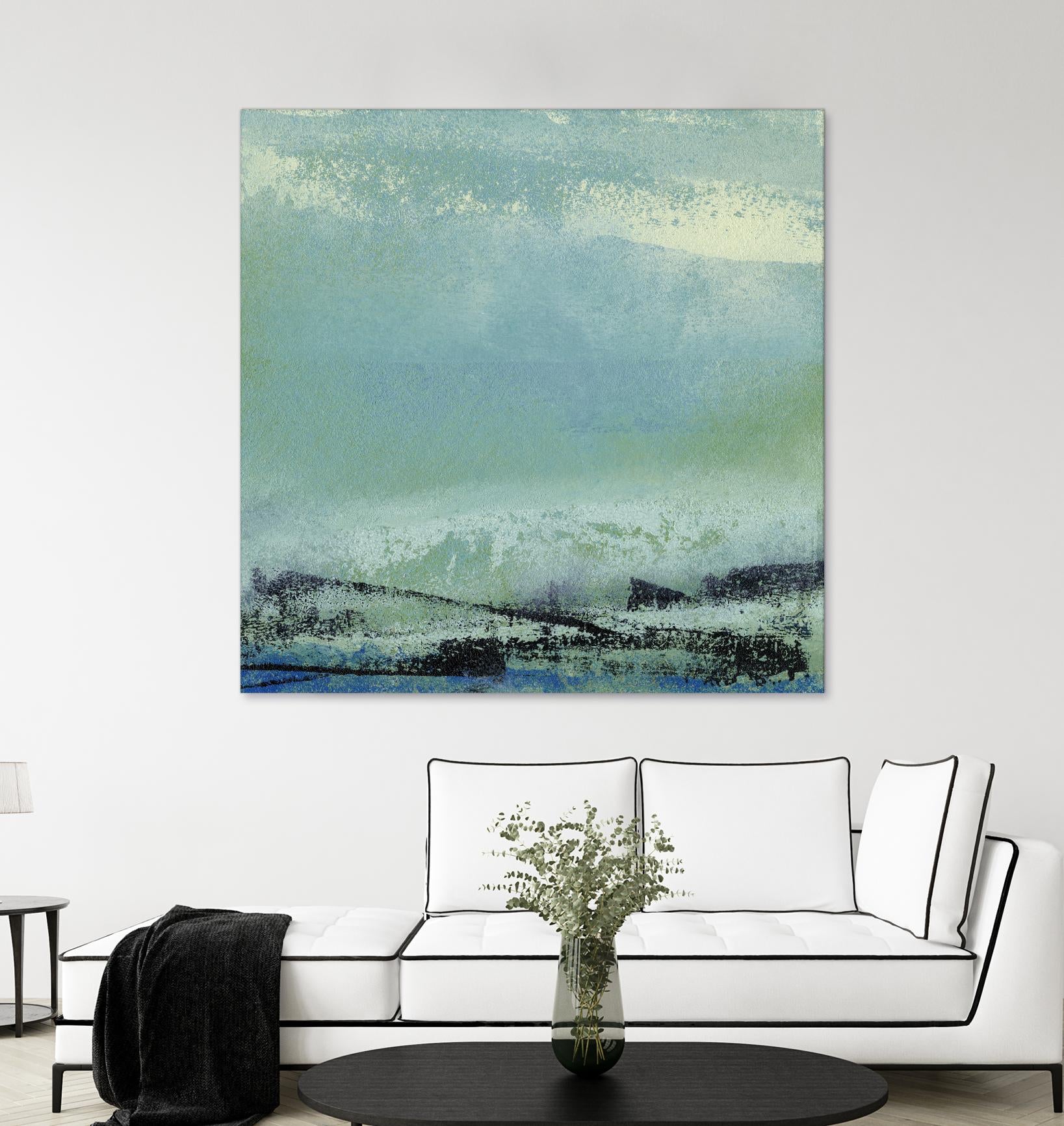 Origin Abstract V by Sharon Gordon on GIANT ART - green abstract