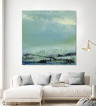 Origin Abstract V by Sharon Gordon on GIANT ART - green abstract
