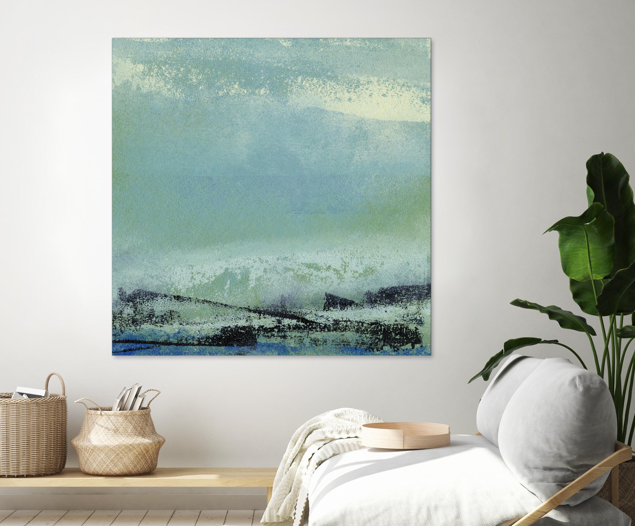 Origin Abstract V by Sharon Gordon on GIANT ART - green abstract