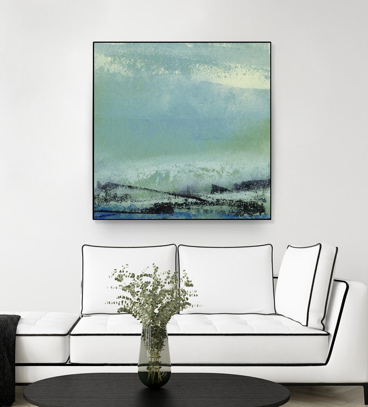 Origin Abstract V by Sharon Gordon on GIANT ART - green abstract