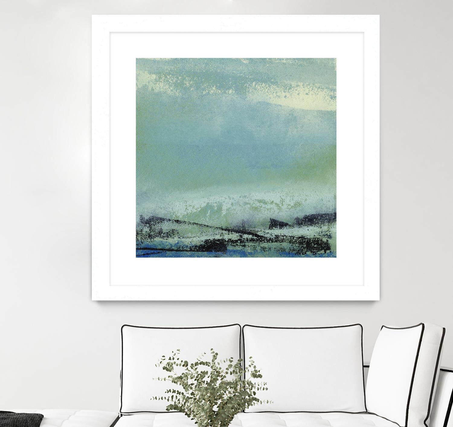 Origin Abstract V by Sharon Gordon on GIANT ART - green abstract