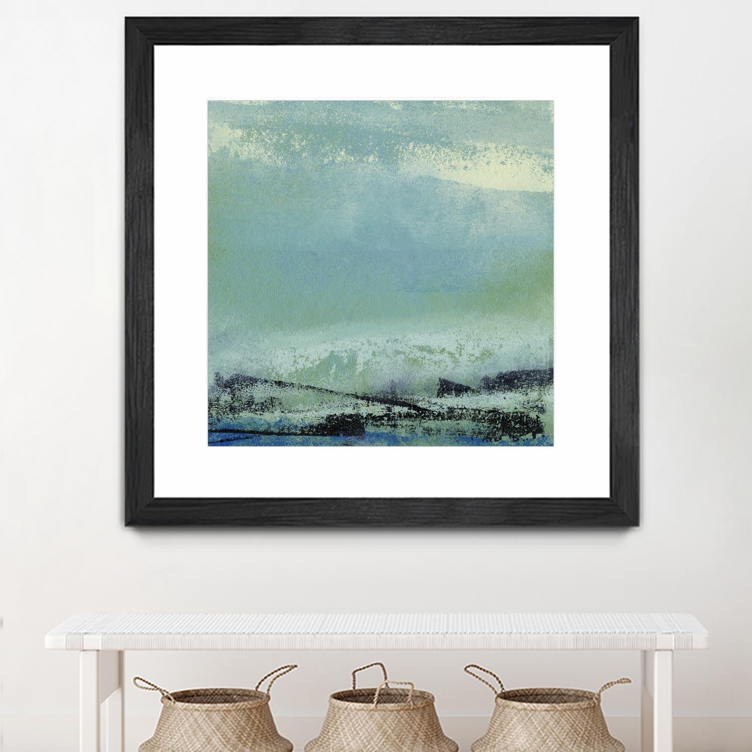 Origin Abstract V by Sharon Gordon on GIANT ART - green abstract