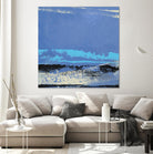 Origin Abstract VIII by Sharon Gordon on GIANT ART - blue abstract