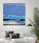Origin Abstract VIII by Sharon Gordon on GIANT ART - blue abstract