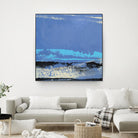 Origin Abstract VIII by Sharon Gordon on GIANT ART - blue abstract