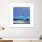 Origin Abstract VIII by Sharon Gordon on GIANT ART - blue abstract