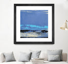 Origin Abstract VIII by Sharon Gordon on GIANT ART - blue abstract