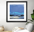 Origin Abstract VIII by Sharon Gordon on GIANT ART - blue abstract