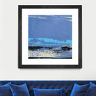 Origin Abstract VIII by Sharon Gordon on GIANT ART - blue abstract
