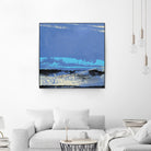 Origin Abstract VIII by Sharon Gordon on GIANT ART - blue abstract