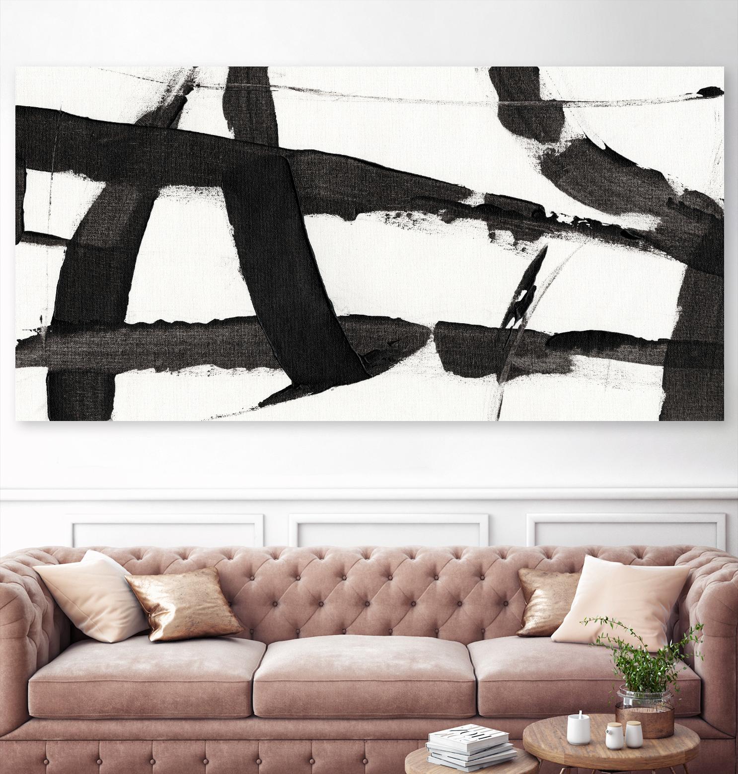 Obsidian Harmony II by Tim OToole on GIANT ART - black abstract