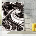Yinyang III by Alicia Ludwig on GIANT ART - black abstract