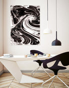 Yinyang III by Alicia Ludwig on GIANT ART - black abstract