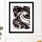Yinyang III by Alicia Ludwig on GIANT ART - black abstract
