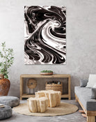 Yinyang III by Alicia Ludwig on GIANT ART - black abstract