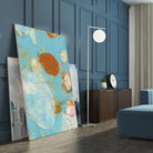 Phenix II by Sue Jachimiec on GIANT ART - blue abstract