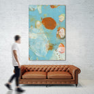 Phenix II by Sue Jachimiec on GIANT ART - blue abstract