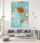 Phenix II by Sue Jachimiec on GIANT ART - blue abstract