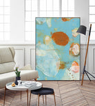 Phenix II by Sue Jachimiec on GIANT ART - blue abstract