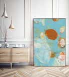 Phenix II by Sue Jachimiec on GIANT ART - blue abstract