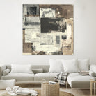 Windows & Doors of Jomson by Rob Delamater on GIANT ART - brown abstract