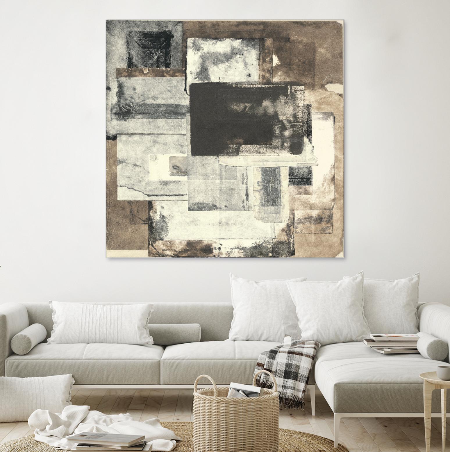 Windows & Doors of Jomson by Rob Delamater on GIANT ART - brown abstract