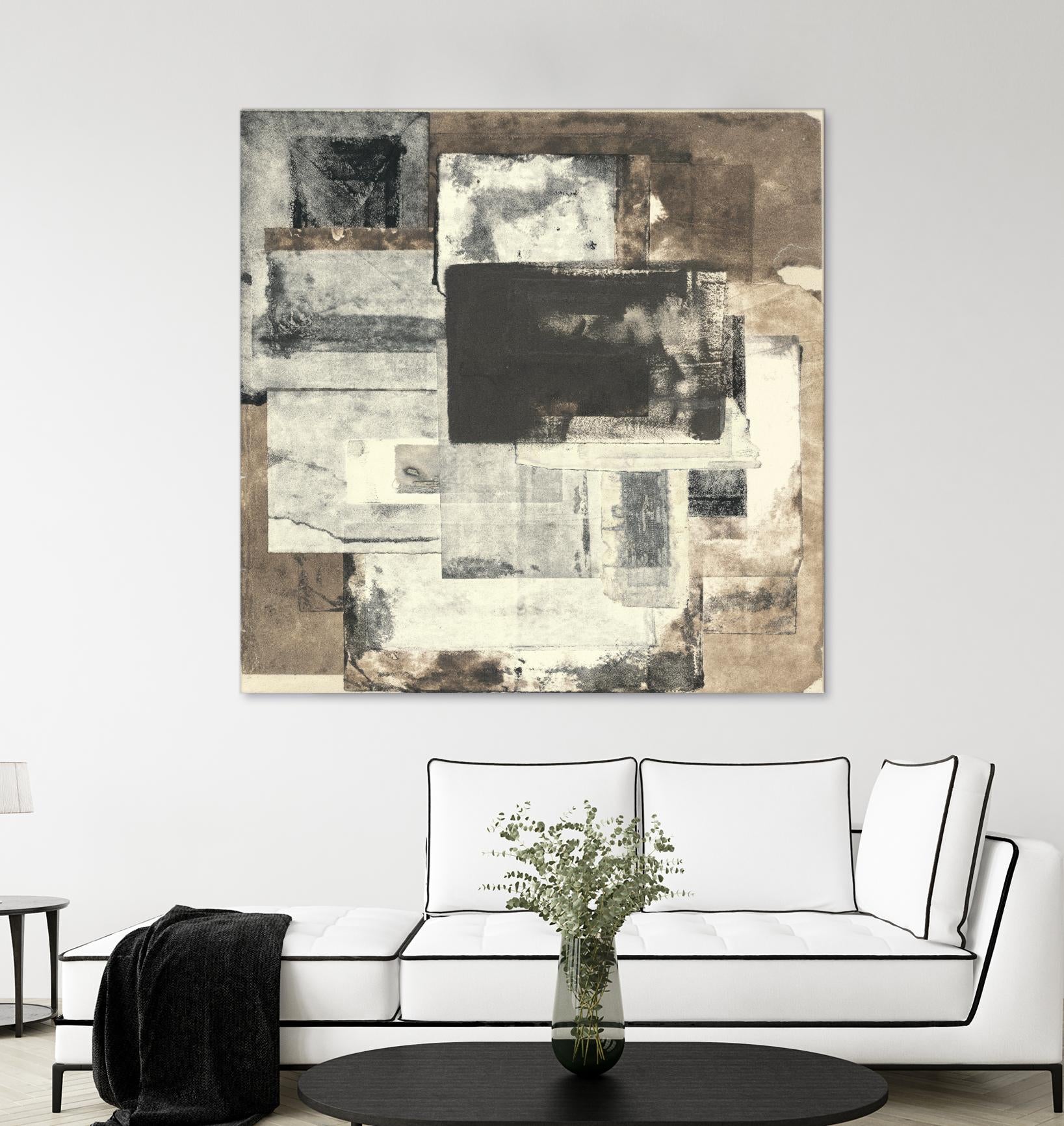 Windows & Doors of Jomson by Rob Delamater on GIANT ART - brown abstract