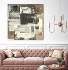 Windows & Doors of Jomson by Rob Delamater on GIANT ART - brown abstract