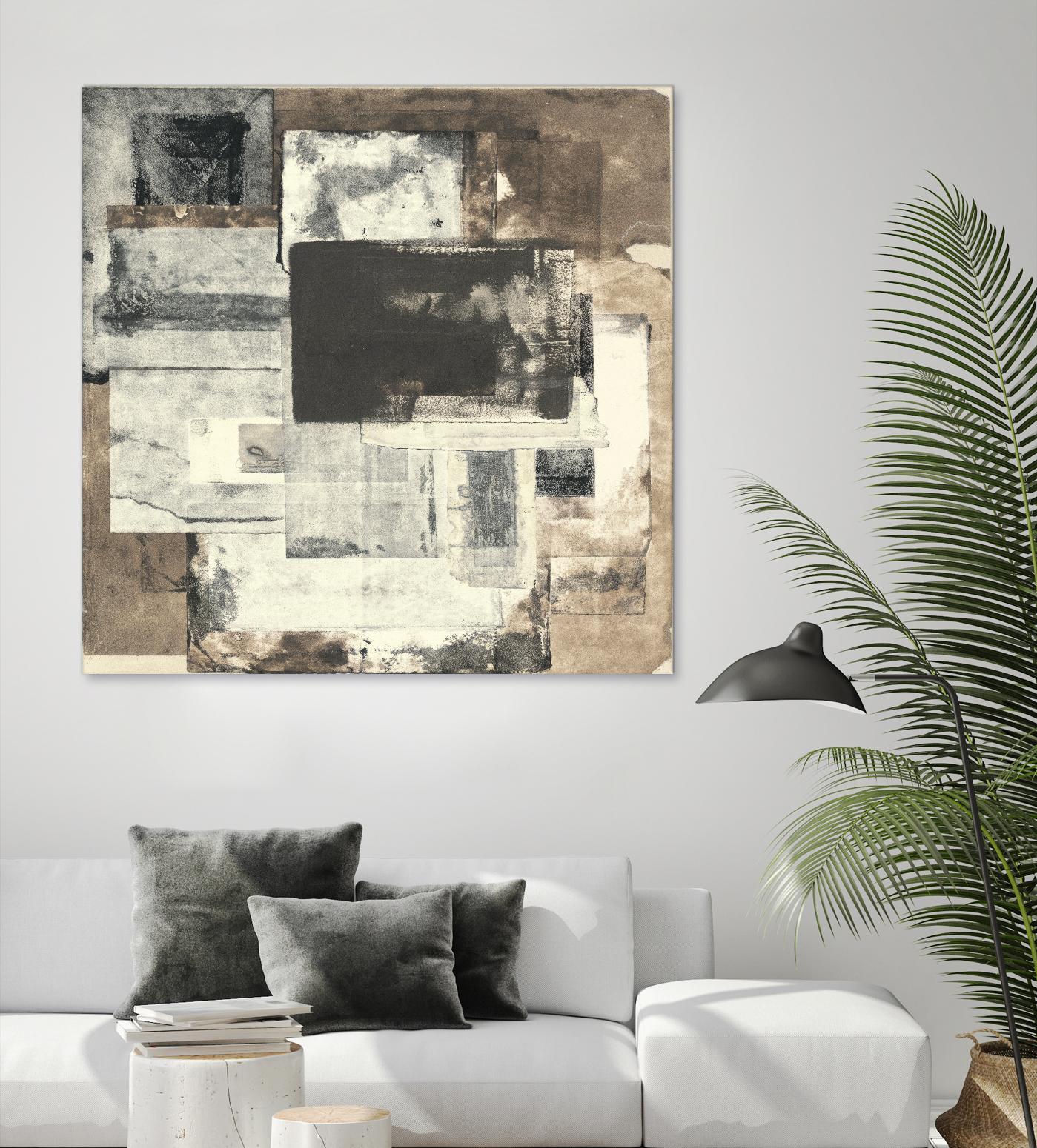 Windows & Doors of Jomson by Rob Delamater on GIANT ART - brown abstract