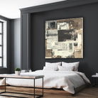 Windows & Doors of Jomson by Rob Delamater on GIANT ART - brown abstract