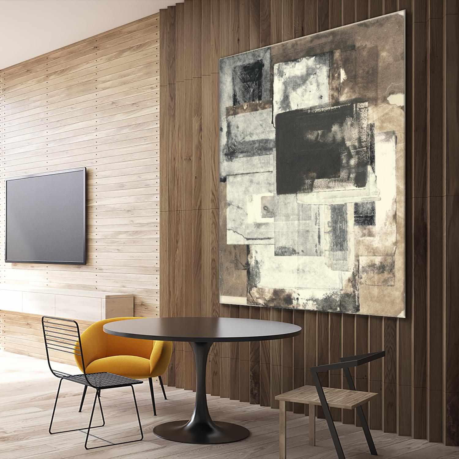 Windows & Doors of Jomson by Rob Delamater on GIANT ART - brown abstract