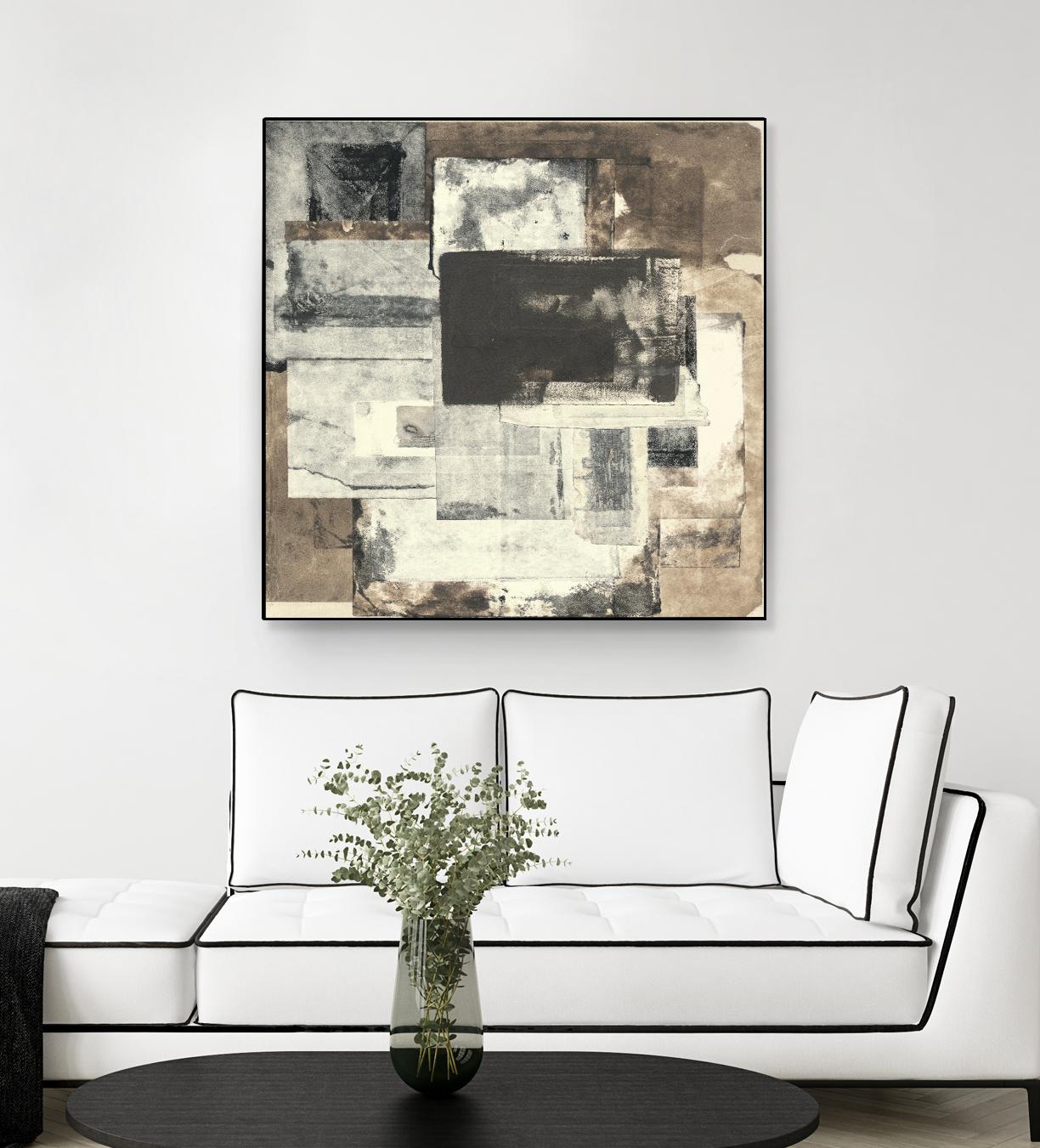 Windows & Doors of Jomson by Rob Delamater on GIANT ART - brown abstract