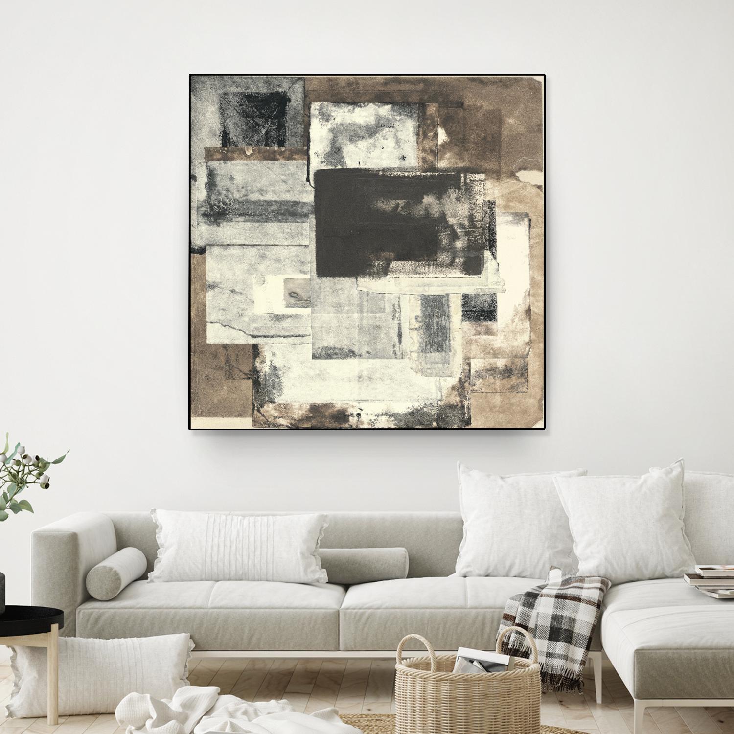 Windows & Doors of Jomson by Rob Delamater on GIANT ART - brown abstract