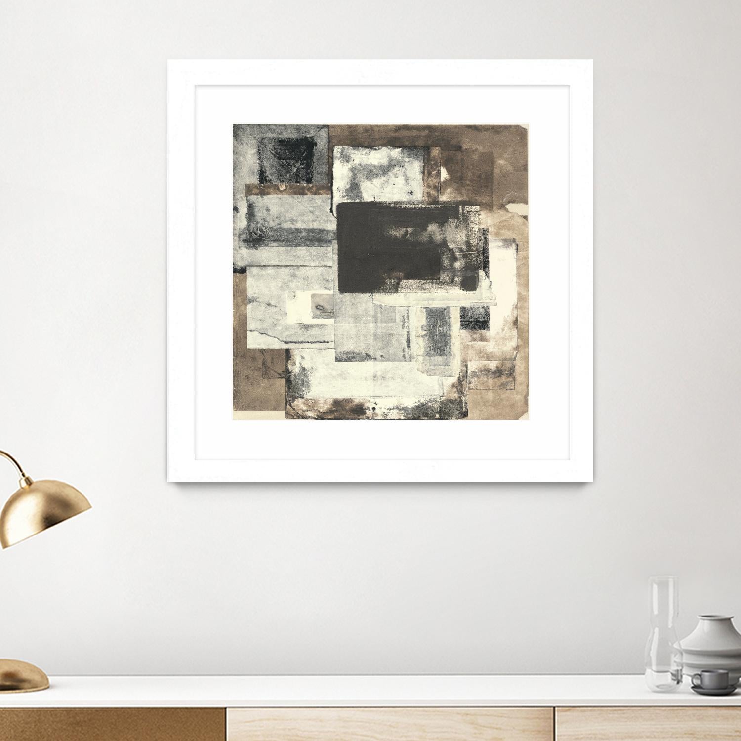 Windows & Doors of Jomson by Rob Delamater on GIANT ART - brown abstract