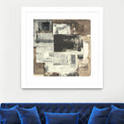 Windows & Doors of Jomson by Rob Delamater on GIANT ART - brown abstract