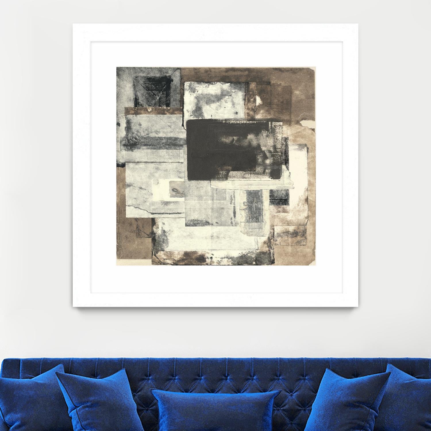 Windows & Doors of Jomson by Rob Delamater on GIANT ART - brown abstract