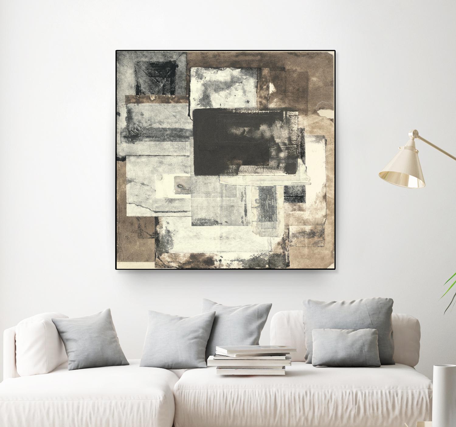 Windows & Doors of Jomson by Rob Delamater on GIANT ART - brown abstract