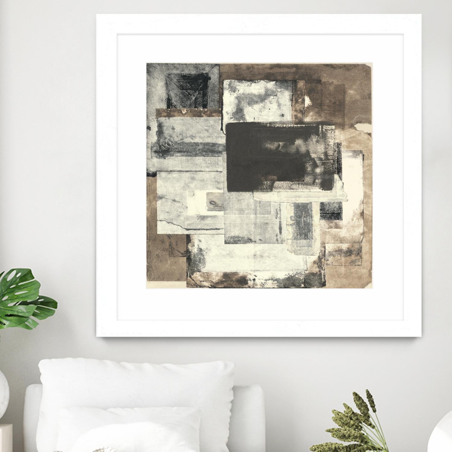 Windows & Doors of Jomson by Rob Delamater on GIANT ART - brown abstract