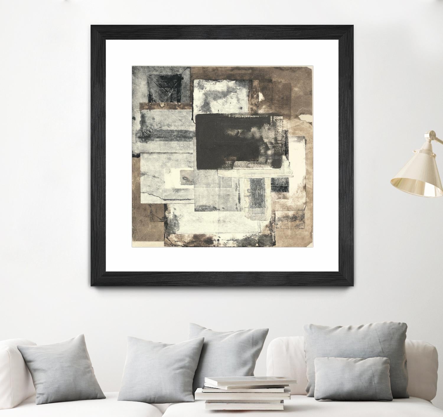 Windows & Doors of Jomson by Rob Delamater on GIANT ART - brown abstract