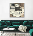 Windows & Doors of Jomson by Rob Delamater on GIANT ART - brown abstract