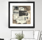 Windows & Doors of Jomson by Rob Delamater on GIANT ART - brown abstract