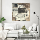 Windows & Doors of Jomson by Rob Delamater on GIANT ART - brown abstract