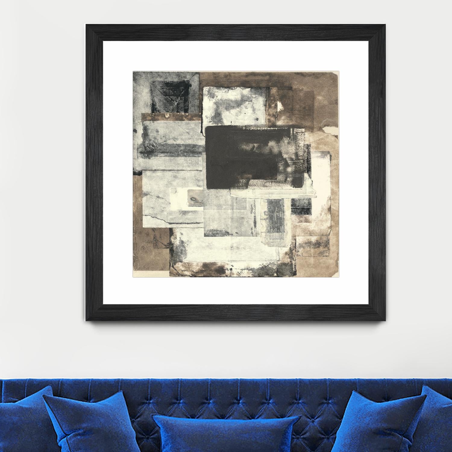 Windows & Doors of Jomson by Rob Delamater on GIANT ART - brown abstract