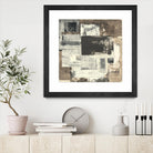 Windows & Doors of Jomson by Rob Delamater on GIANT ART - brown abstract