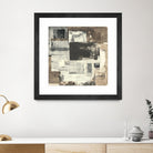 Windows & Doors of Jomson by Rob Delamater on GIANT ART - brown abstract