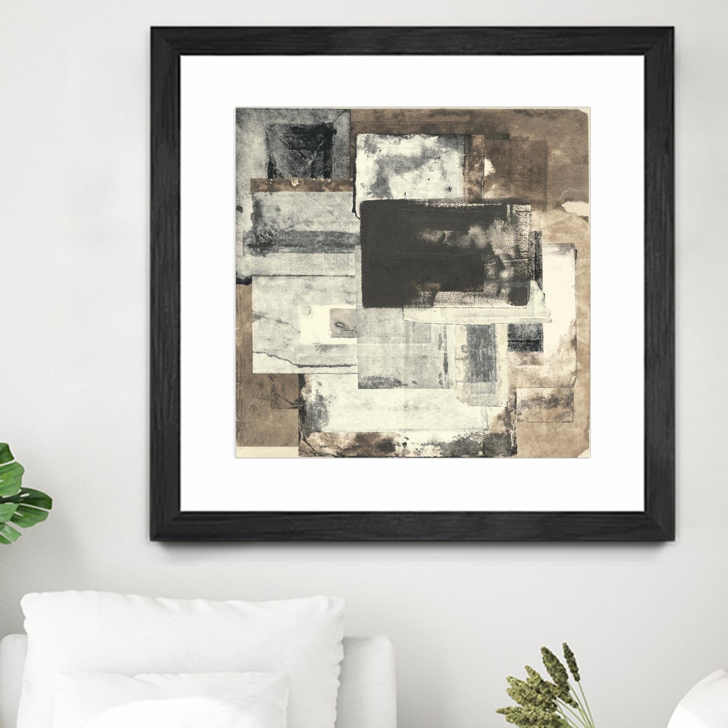 Windows & Doors of Jomson by Rob Delamater on GIANT ART - brown abstract