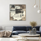 Windows & Doors of Jomson by Rob Delamater on GIANT ART - brown abstract