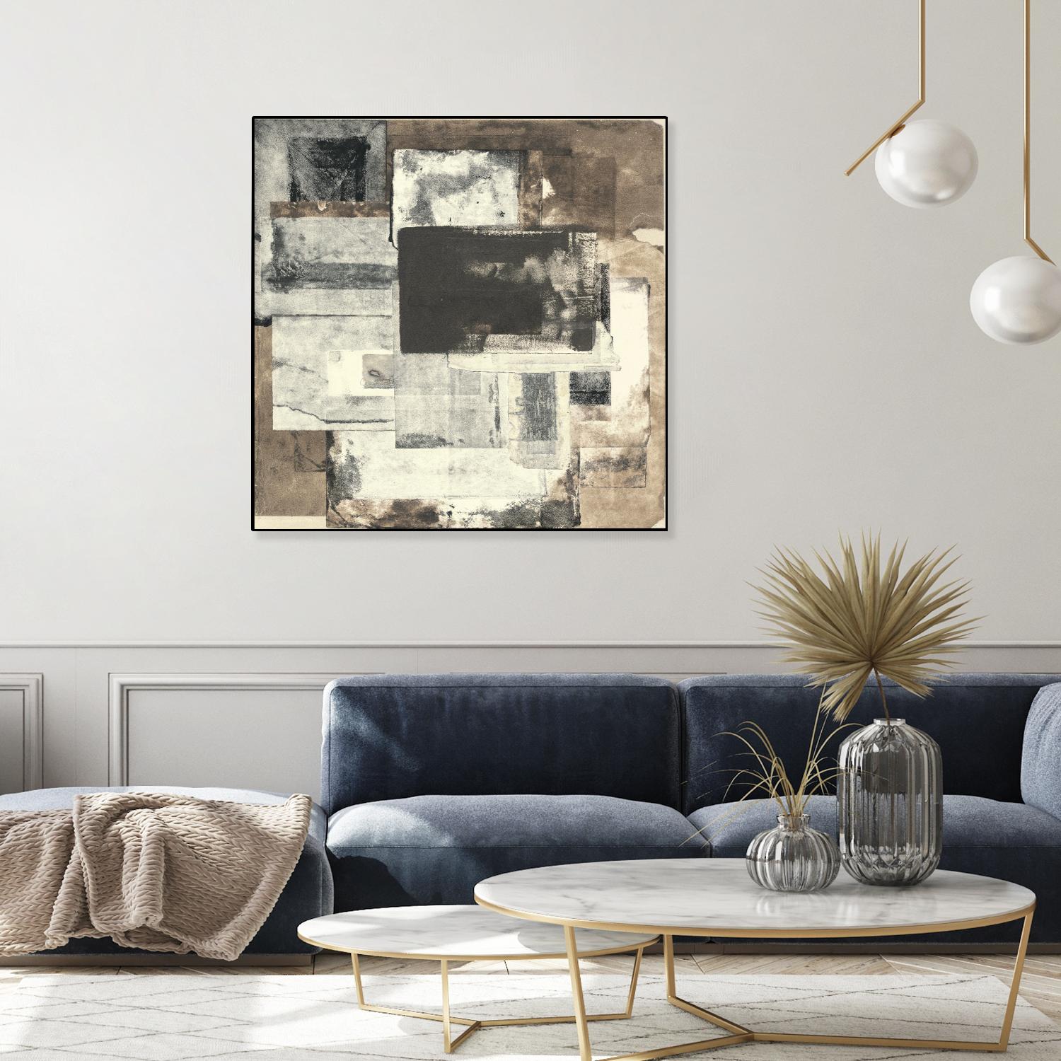 Windows & Doors of Jomson by Rob Delamater on GIANT ART - brown abstract